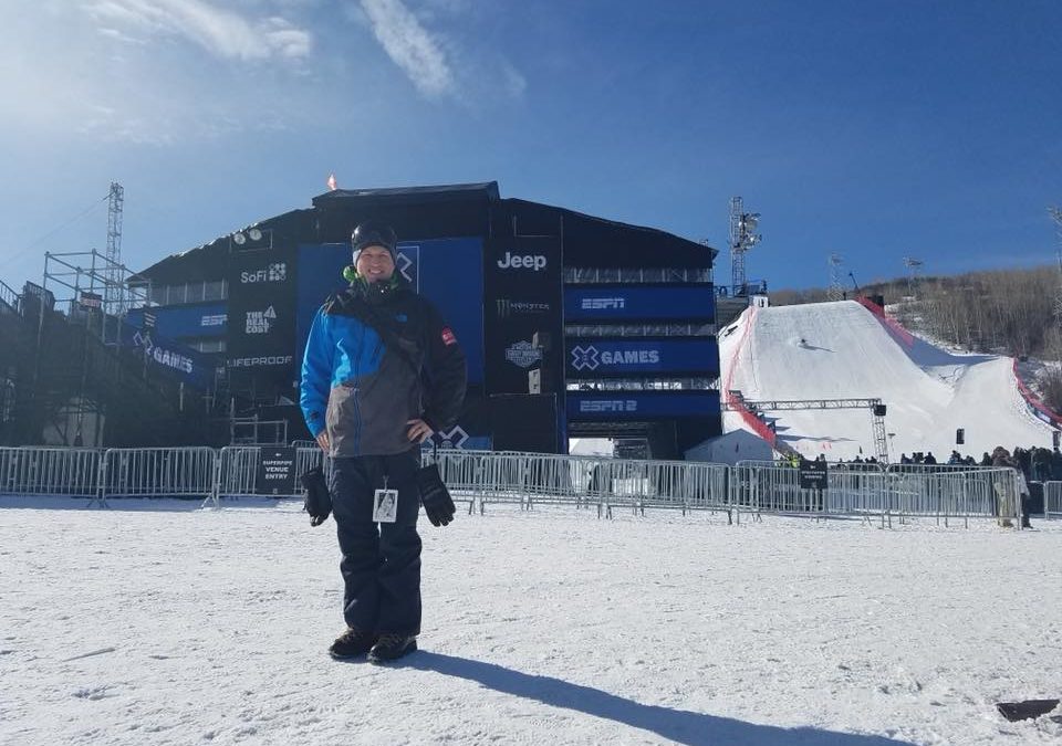 Dr Nathe at the Aspen X GAMES!!